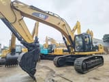 2018 Caterpillar 330DL crawler excavator, side view