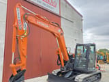 2020 Hitachi ZX85USB-6 mini excavator, side view
