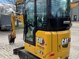 2022 Caterpillar 301.8 mini excavator rear three-quarter view