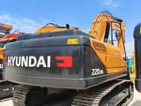 2019 Hyundai 220-9s crawler excavator, rear three-quarter view