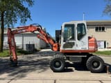 2001 Atlas 1004 M wheel excavator side view