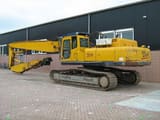 2008 Komatsu PC450HRD-8 crawler excavator, side view