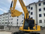 2021 Komatsu PC210 LC crawler excavator, side view
