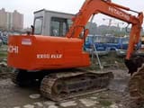 2010 Hitachi EX60 ELLE crawler excavator, rear three-quarter view