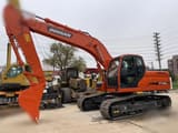 2024 Doosan DX225LC crawler excavator, side view