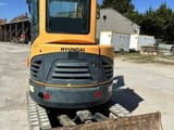 2011 Hyundai R27Z-9 mini excavator, rear view