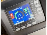 2024 Komatsu PC33E-6 mini excavator digital instrument cluster view