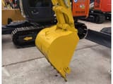 2024 Komatsu PC56 mini excavator bucket and boom view