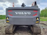 2017 Volvo EC300EL crawler excavator rear view