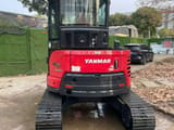 2024 Yanmar VIO55-6B mini excavator rear view