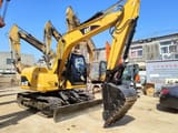 2016 Caterpillar 312C crawler excavator, front three-quarter view