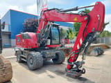 2018 Liebherr A914 Litronic wheel excavator, side view