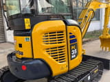 2024 Komatsu PC35 MR mini excavator, side view