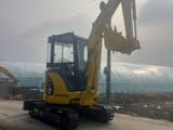 2023 Komatsu PC35 MR mini excavator, side profile view