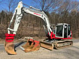 2022 Takeuchi TB2150 crawler excavator side view