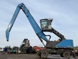 2017 Fuchs MHL350F material handler side view