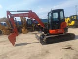 2023 Kubota KX163 mini excavator, side view