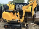 2013 JCB 8008 CTS mini excavator, side view