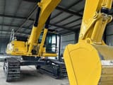 2023 Komatsu PC450-8 crawler excavator, front three-quarter view