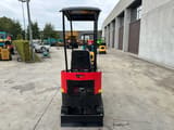 2025 JPC HT-12 mini excavator, rear view