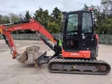 2022 Kubota U50-5 mini excavator, side view