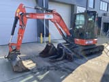 2021 Kubota U50-5 mini excavator, side view