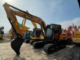 2024 Sany SY135 crawler excavator, front three-quarter view