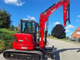 Mole M60U mini excavator, side view