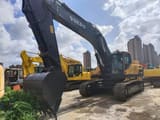 2020 Volvo EC480DL crawler excavator, front three-quarter view