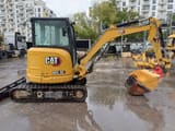 2020 Caterpillar 303.5ECR crawler excavator side view
