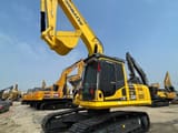 2024 Komatsu PC220 LC crawler excavator, front three-quarter view
