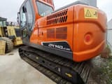 2019 Doosan DX140LC-9C crawler excavator rear three-quarter view