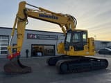 2016 Komatsu PC228 USLC-10 crawler excavator, side profile view