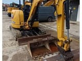 2020 Caterpillar 303.5ECR crawler excavator, front three-quarter view