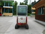 2015 Takeuchi TB216 mini excavator rear view