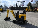 2018 Kubota K008-3 mini excavator, rear three-quarter view
