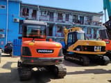 2018 Doosan crawler excavator, front view