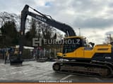 2012 Volvo EC220DL crawler excavator, side view