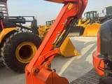 Kubota U55 Mini Excavator boom and bucket view