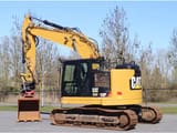 2018 Caterpillar 325F LCR crawler excavator, side view