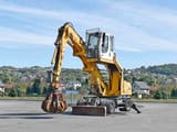 2008 Liebherr A316 material handler, side view