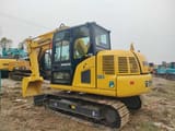 2011 Komatsu PC70-8 crawler excavator, rear three-quarter view