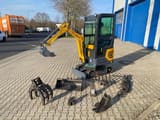 Berger Kraus BK950KS mini excavator with attachments