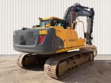 2011 Volvo EC160CL crawler excavator, rear three-quarter view