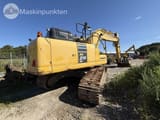 2018 Komatsu PC210LC-11 crawler excavator, rear three-quarter view