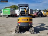 2023 XCMG XE27E mini excavator, rear three-quarter view