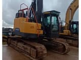 2019 Volvo ECR235 crawler excavator, side view