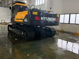 2020 Hyundai HX305-HD crawler excavator, rear three-quarter view