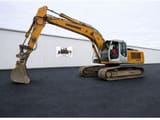 2006 Liebherr R944C HDSL LITRONIC crawler excavator, side profile view