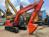 2020 Hitachi Zaxis 120 crawler excavator, side profile view